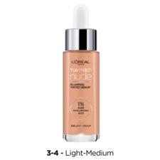 Plumping Tinted Serum L'OREAL PARIS True Match Nude 3-4 Light-Medium